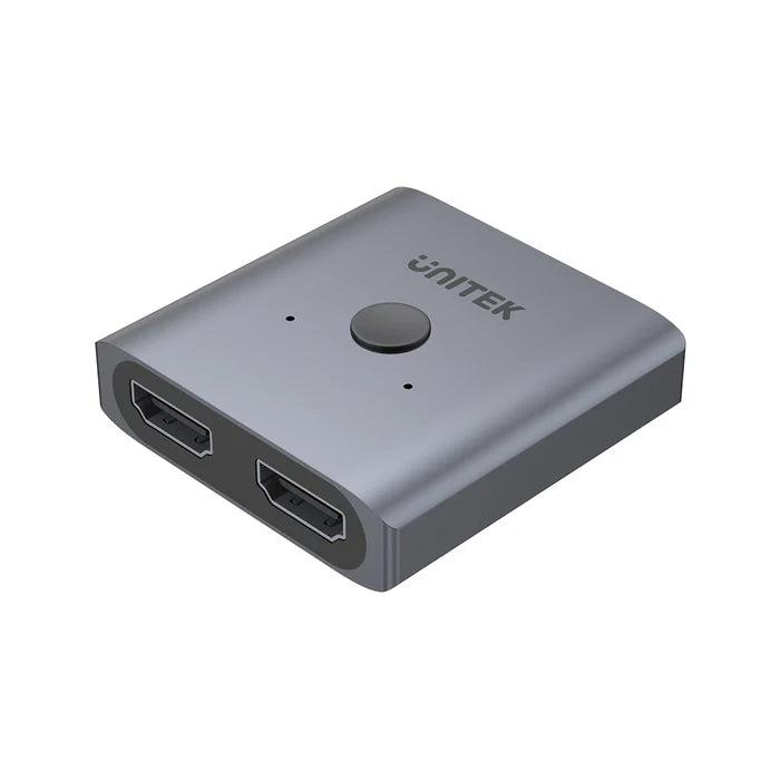 Unitek 4K Aluminium HDMI 2.0 Switch 2-To-1 Bi-Directional - V1127A