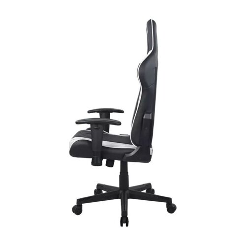 DXRacer P132 Prince Series Gaming Chair - Black/White | GC-P132-NW-F2-158