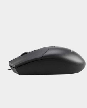 Meetion M360 USB Optical Wired Mouse |1.5m Cable | Smooth & Reliable Tracking - Black