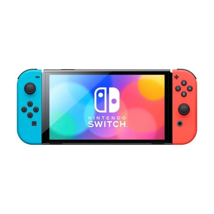 Nintendo Switch OLED Console-Blue and Red