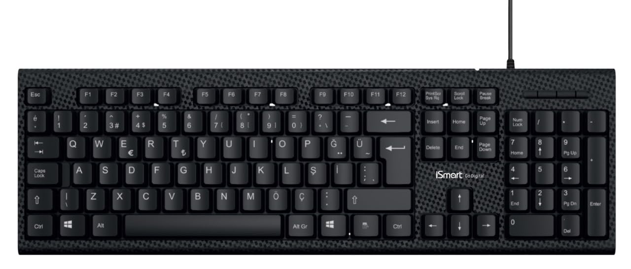 iSmart K3 Wired Keyboard English And Arabic