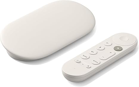 Google TV Streamer 4K Fast Streaming Entertainment on Your TV with Voice Search Remote