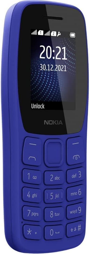 NOKIA 105 Mobile TA-1416 DS in Blue