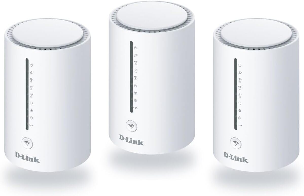 D-Link DIR-BE981 is a high-performance BE10000 Tri-Band Mesh Router featuring Wi-Fi 7 technology