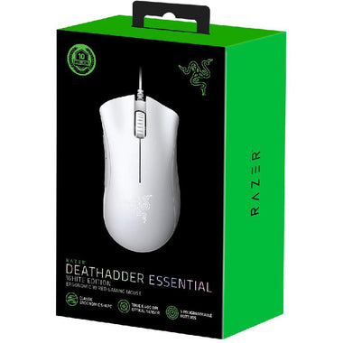 Razer Deathadder Essential Gaming Mouse- White Edition
