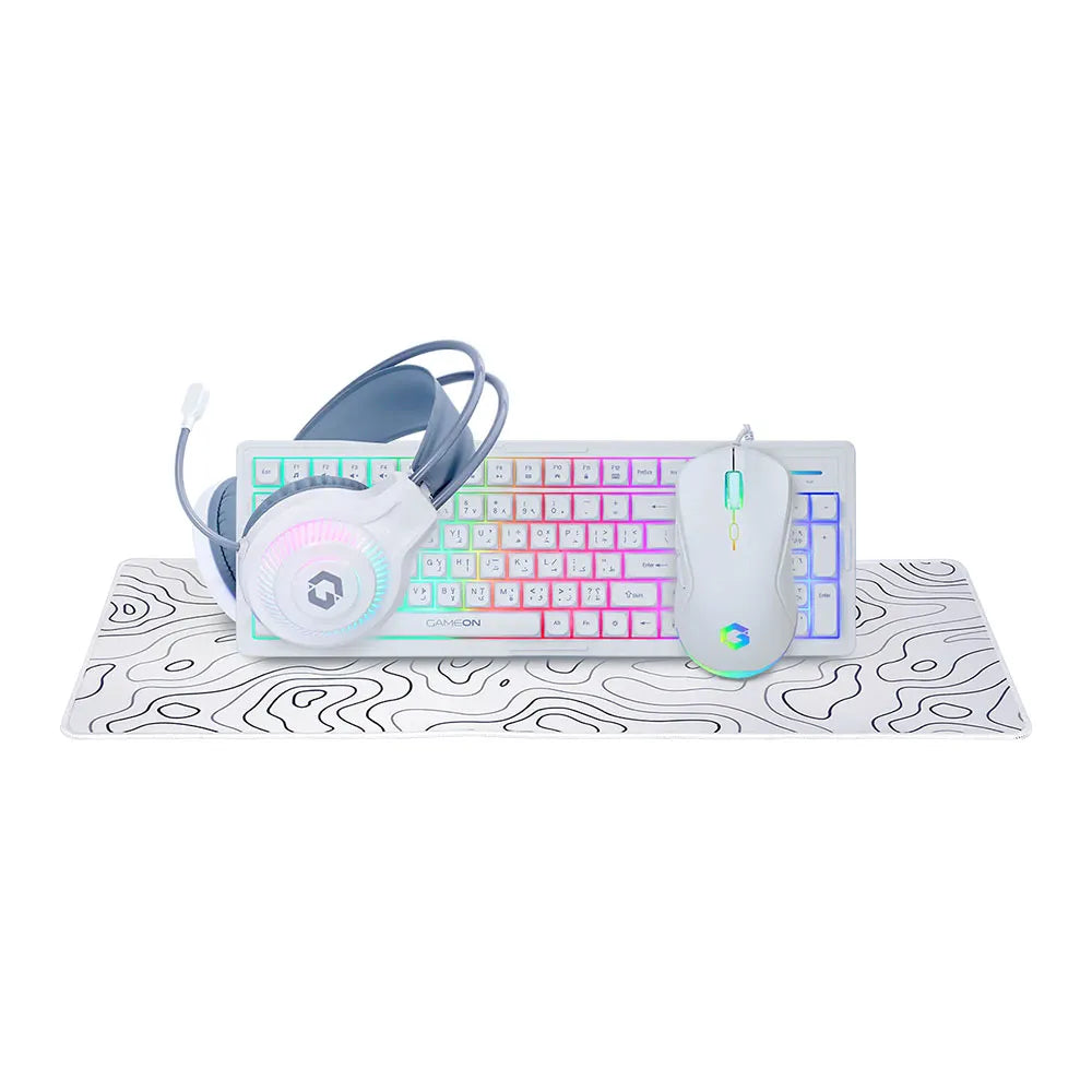 GAMEON CYPHER XL All-In-One Gaming Bundle (Keyboard, Headset, Mouse & Mousepad)