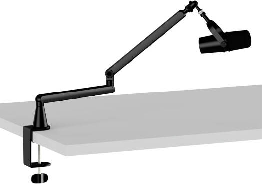 Twisted Minds Neo Standard Series Pole Microphone Arm, 360° Rotation, Dual Adjustable Arms,Black | TM-NB01-2K