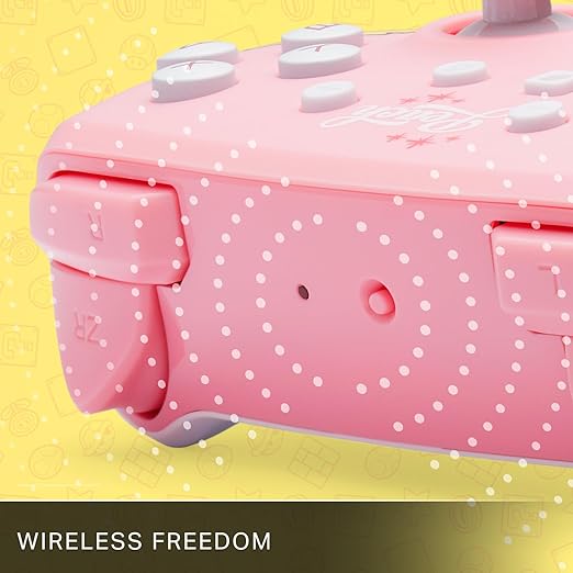 PowerA Wireless Controller for Nintendo Switch - Princess Peach Pink, Nintendo Switch