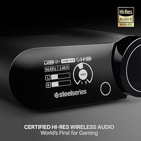 SteelSeries Arctis Nova Elite - Hi-Res Wireless Gaming Headset — Obsidian