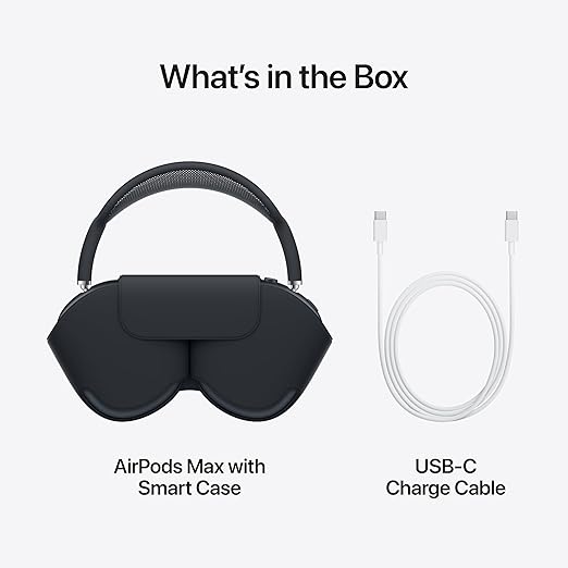 Apple AirPods Max Wireless Over-Ear Headphones(USB‑C)-Starlight