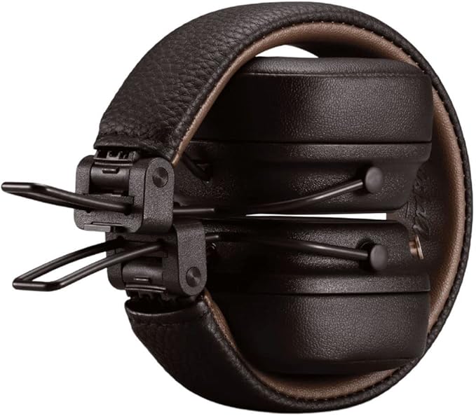 Marshall Major IV On Ear Bluetooth Headphones, Wireless Earphones-Brown