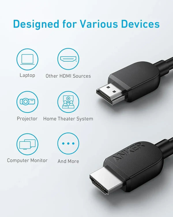 Anker HDMI Cable 8K@60Hz -2M