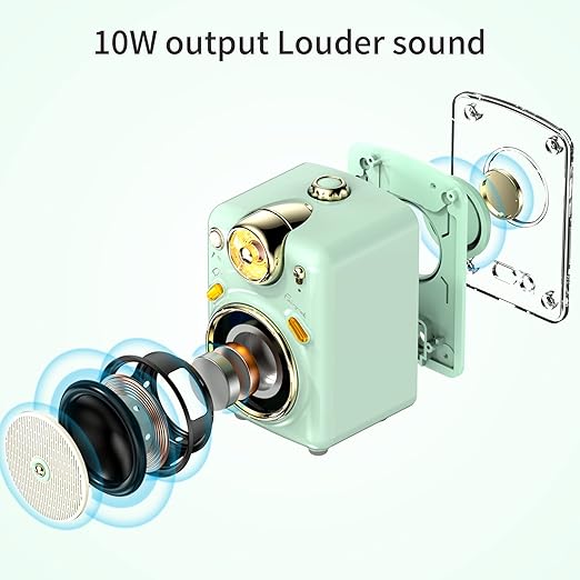 Divoom Fairy-OK Cute Speaker with Microphone, Green