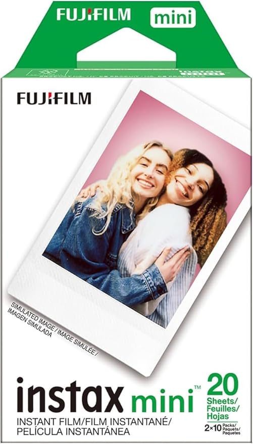 Fujifilm INSTAX Mini Instant Film 2 Pack = 20 Sheets