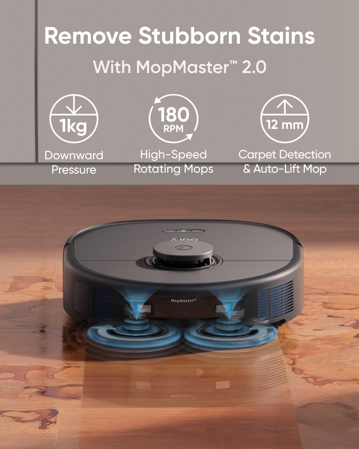 Anker Eufy X10 Pro Omni, Robot Vacuum and Mop with 8,000 Pa Suction T2351V11