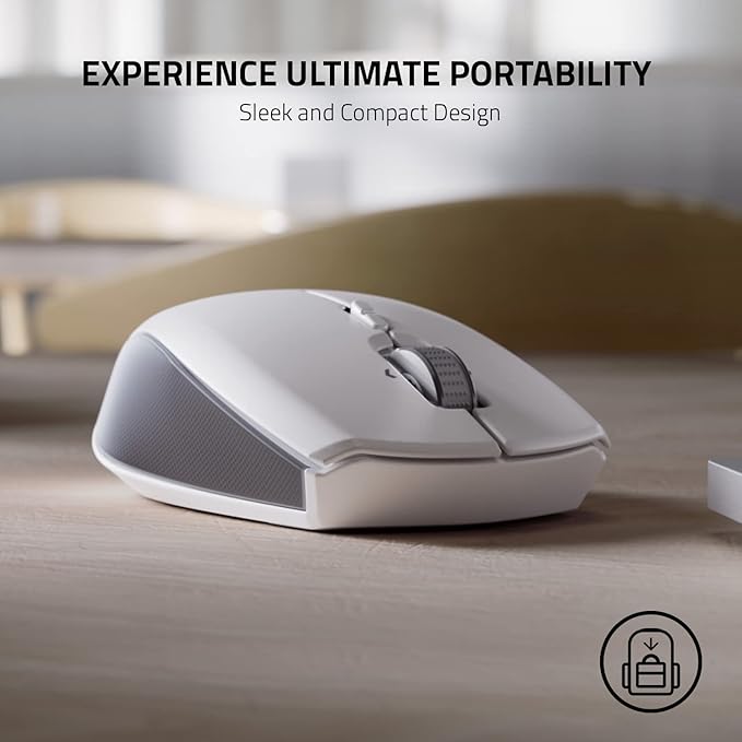 Razer Pro Click Mini Wireless Mouse- White