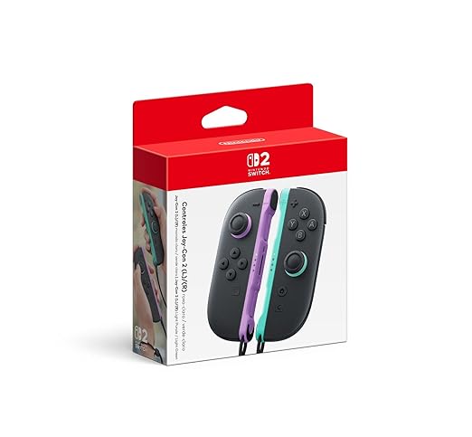 Nintendo Joy-Con 2 (L)/(R) Light Purple/Light Green