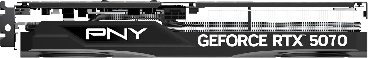 PNY NVIDIA GeForce RTX 5070 OC Triple Fan, Graphics Card 12GB GDDR7