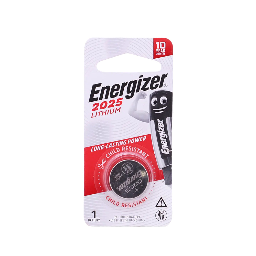 Energizer ECR2025 CR2025 Lithium Coin Batteries 3V