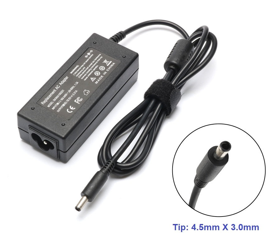 Dell Laptop Charger 19.5V 3.34A (4.5 x 3.0mm)
