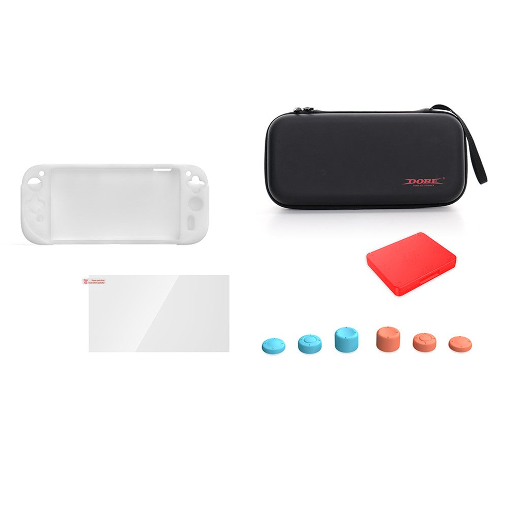 DOBE Nintendo Switch 2 10 in 1 Kit with Storage Bag Silicone Protective Cover Screen Protector Game Card Box - TNS-5111