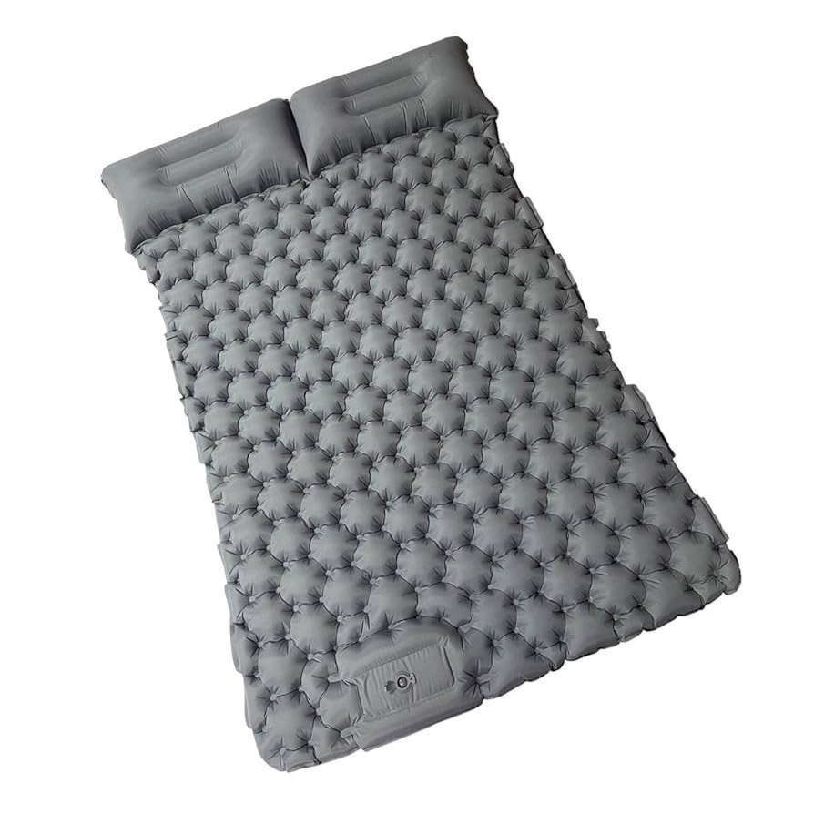 Green Lion Double Air Bd Inflatable Air Mattress Camping Sleeping Bed - GMT-186