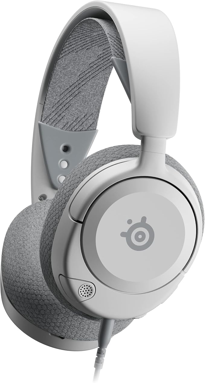 SteelSeries Arctis Nova 1P Multi-System Gaming Headset- White
