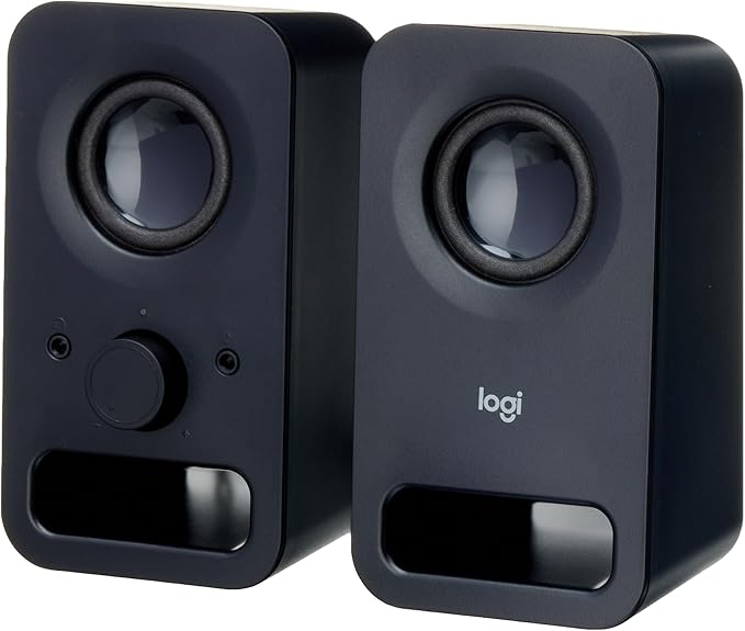Logitech Z150 PC Speaker, Stereo Sound, 2 Speakers, 6 Watts Peak Power