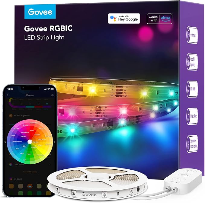 Govee RGBIC LED Strip Lights 32.8ft