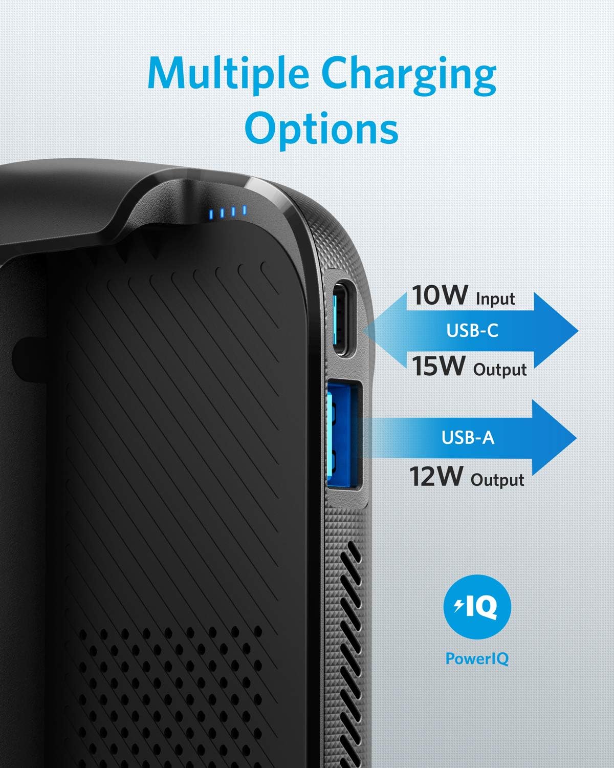 Anker PowerCore Play 6K Mobile Game Controller with 6700mAh Power Bank and Radiator Gamepad for iOS Android Phone