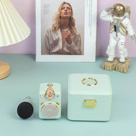 Divoom Fairy-OK Cute Speaker with Microphone, Green