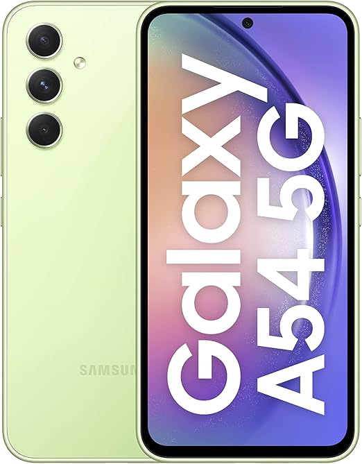 Samsung Galaxy A54 5G 8GB, 128GB Storage -Awesome Lime