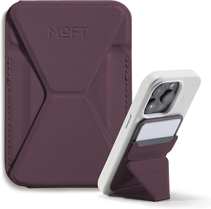 MOFT Magnetic Wallet Stand  Angle Adjustment & Magsafe Compatible Phone Stand-MS007MP-1-MO-BBPL - BlackBerry