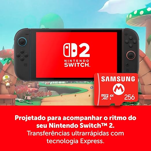 Samsung microSD Express Card – 256GB for Nintendo Switch 2