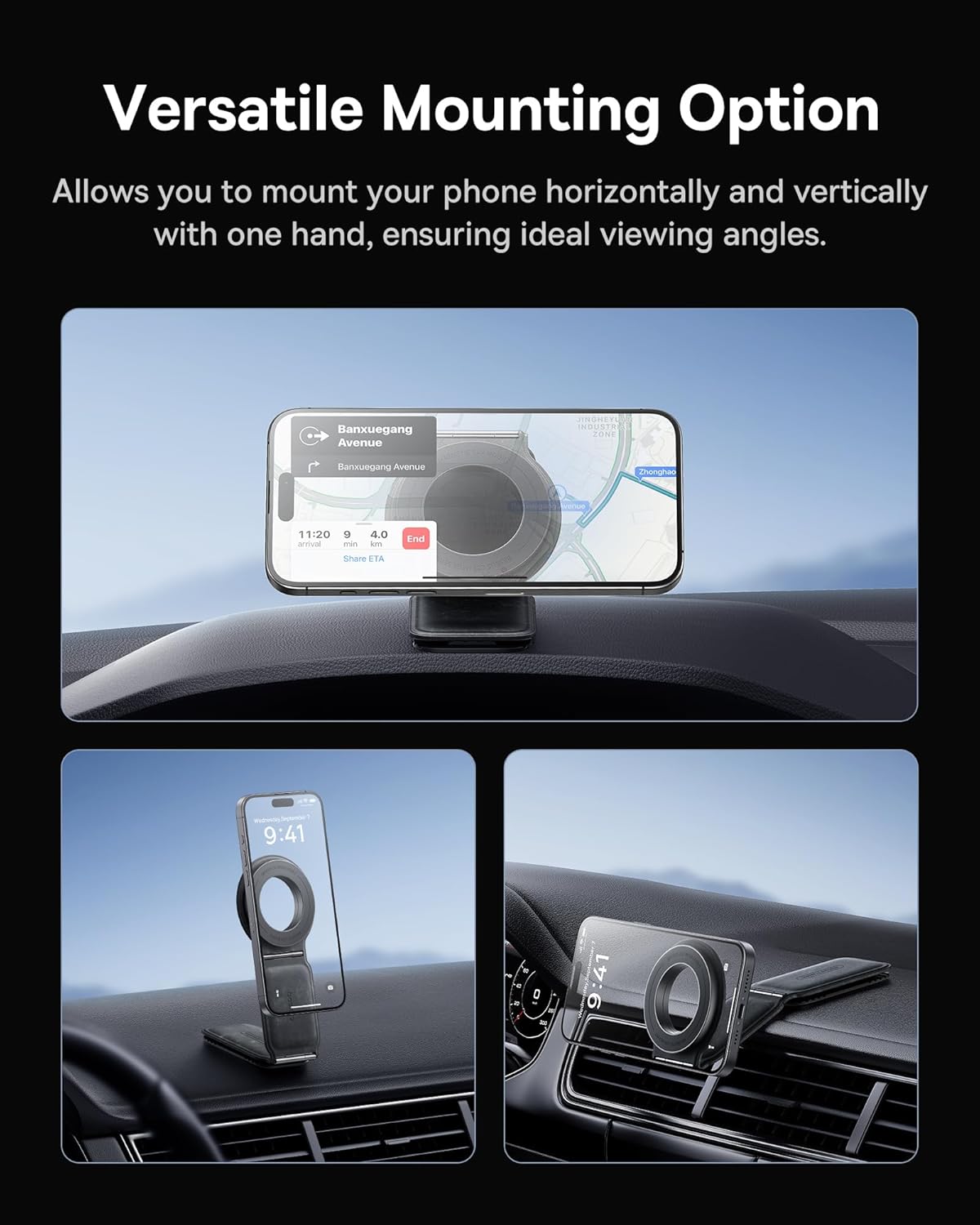Baseus C02 Mega Magnetic Car Phone Holder