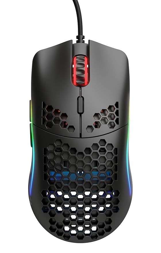 Glorious Gaming Mouse Model O Minus USB GOM-BLACK - Matte Black