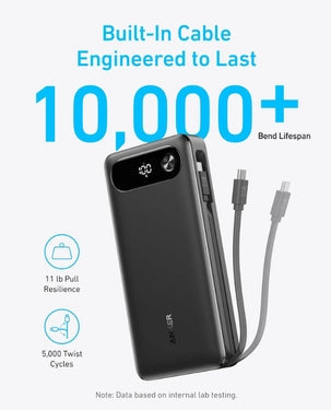 Anker 20000mAh Power Bank  | A1383H11 - Black