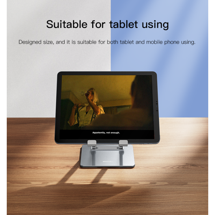 Adjustable Height Supporter Holder Metal Laptop Tablet Stand Yesido-C185