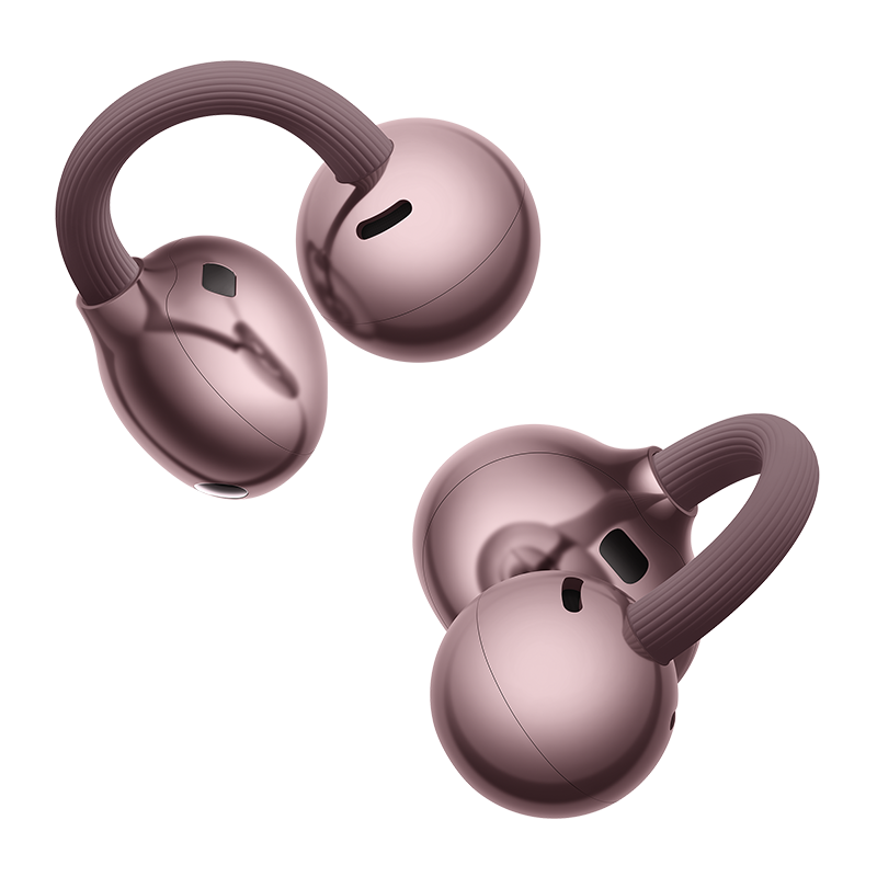 Huawei FreeClip 2 Open-Ear Headphones,Berry Purple