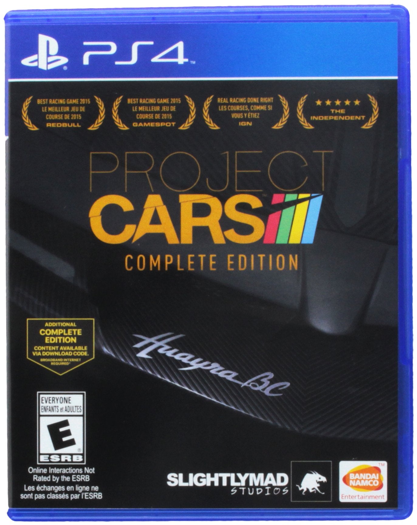 Project Cars: Complete Edition -PS4