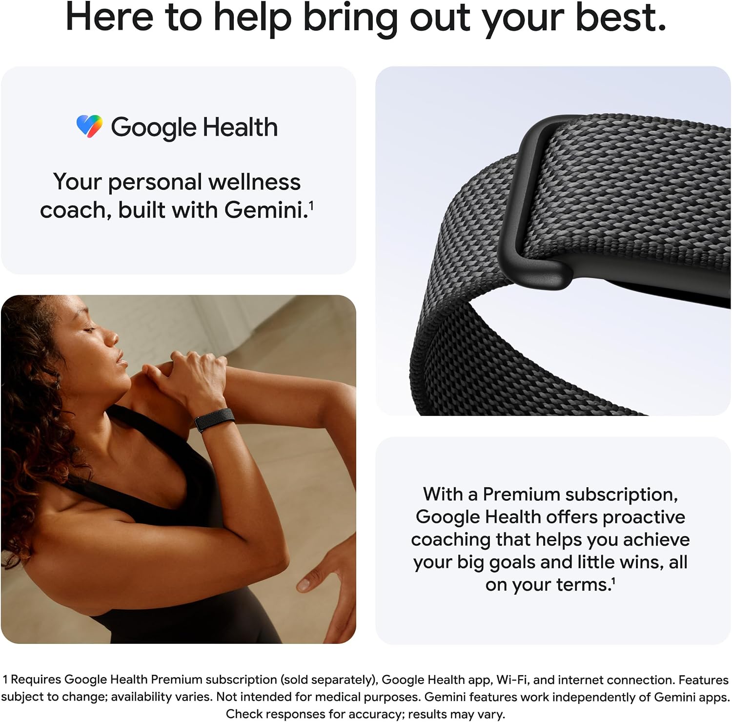 Google Fitbit Air - Screenless Activity Tracker with Fitness, Heart Rate, Sleep Tracking