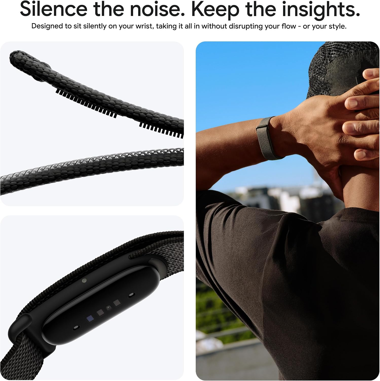 Google Fitbit Air - Screenless Activity Tracker with Fitness, Heart Rate, Sleep Tracking
