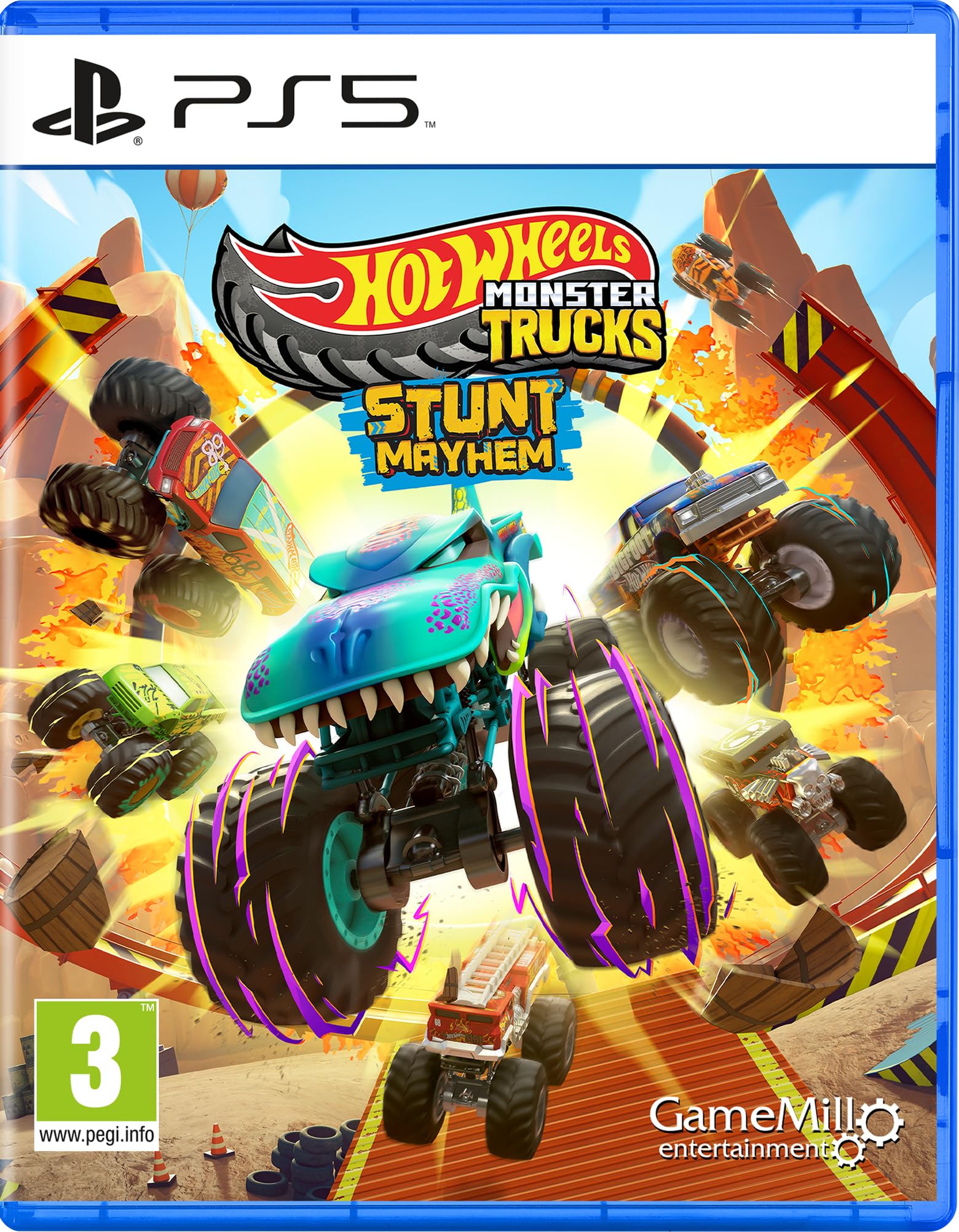 Hot Wheels Monster Trucks Stunt Mayhem -PS5