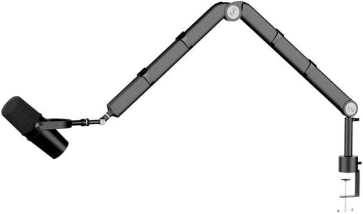 Twisted Minds Neo I Standard Series Pole Microphone Arm, 360° Black | TM-N201-SP