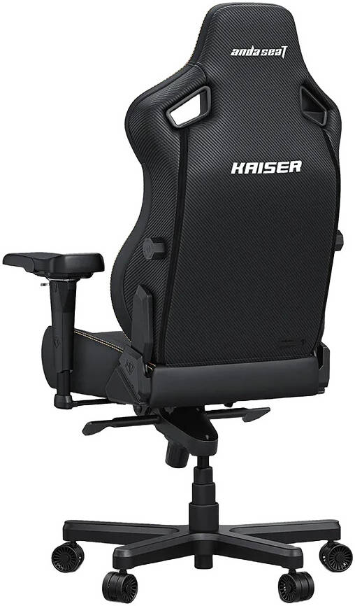 Anda Seat Kaiser 4 XL Premium Gaming Chair- Black AD12YDDC-XLL-20-B-PV/C