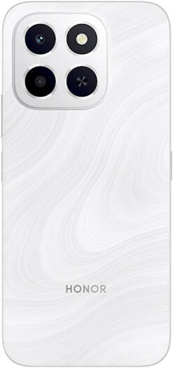 Honor X6c 4G Smartphone, 6GB RAM, 128GB Storage, Moonlight White