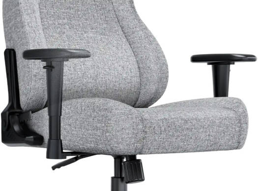 AndaSeat Novis Series Gaming Chair,Linen Fabric, XL Size, Ash Gray | AD23-XL-01-G-F