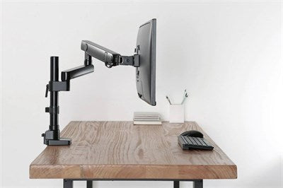 Twisted Minds  Single Monitor Aluminum Slim Pole Mounted Monitor Arm TM-84-C06