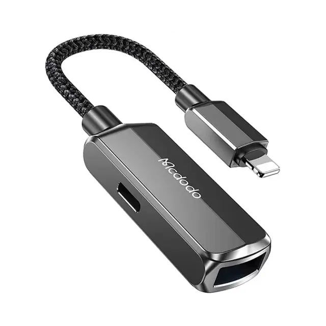 Mcdodo 2 in 1 USB Lightning OTG 3.0 Converter Adapter