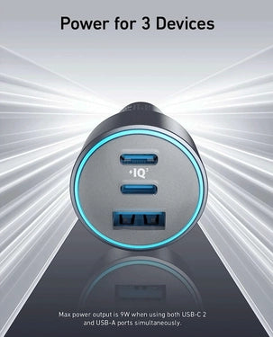 Anker 335 Car Charger 67W A2736H11 - Black